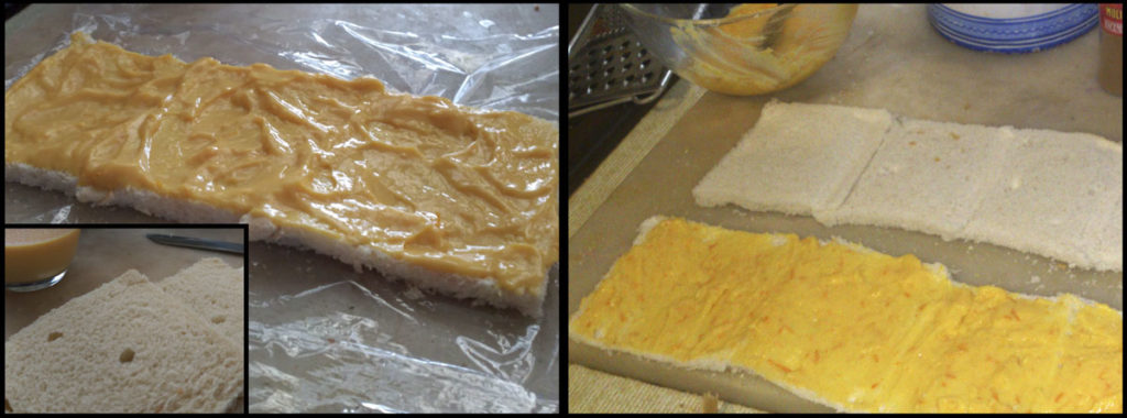 Rellenar las torrijas