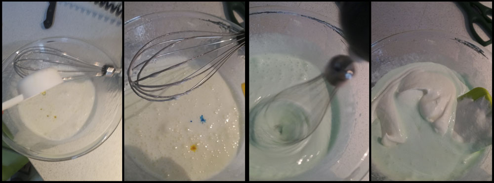 Mezcla nata y claras