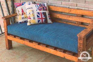 Sillón con madera de palet